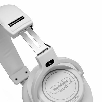 CAD MH210W White Closed-back Studio Headphones [ProfRev] image 3