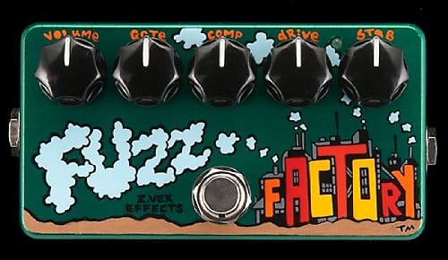 ZVex Effects Fuzz Factory Hand Painted Effect Pedal image 1