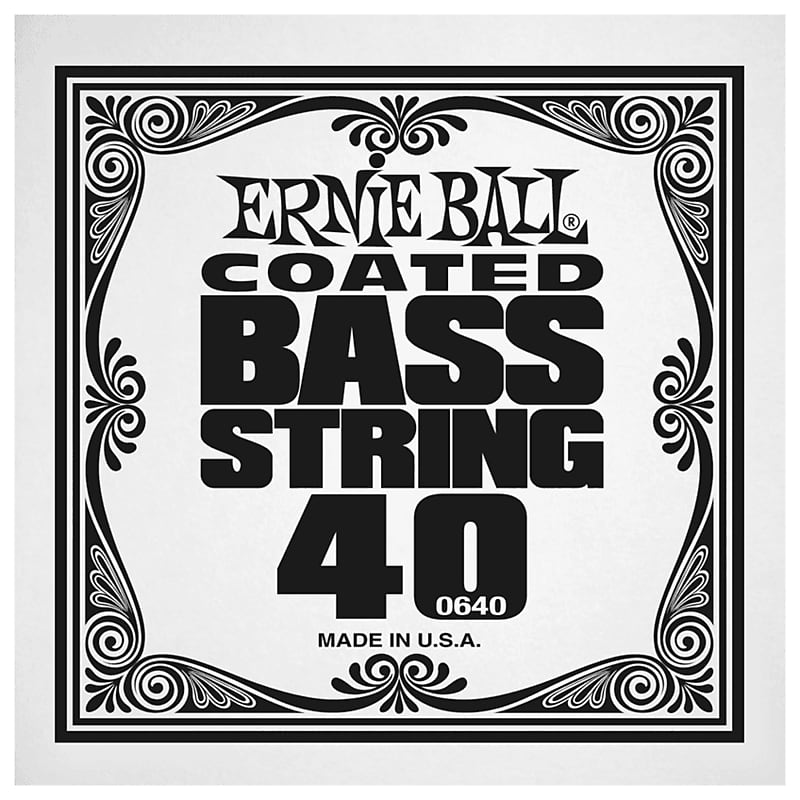 0640 Slinky Coated Bass 40 Ernie Ball | Reverb