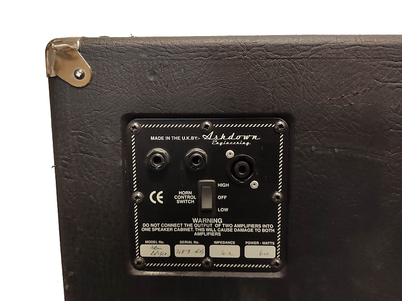 Ashdown ABM BP-1510 Bass Cabinet Black | Reverb