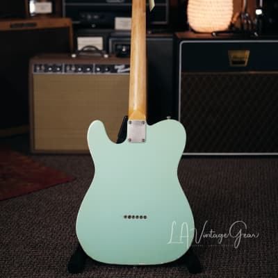 K-Line "Truxton" White Guard Tele Style Electric Guitar - In Surf Green image 7
