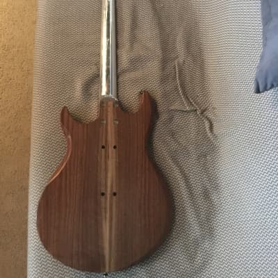 Electrical Guitar Company / Mather Guitars "Ripper" bass 2019 Spalted Maple Natural image 6