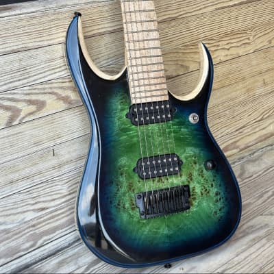 Ibanez RGDIX7-MPB - RGD Iron Label 7-String Guitar | Reverb