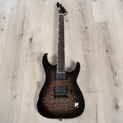ESP LTD Josh Middleton JM-II Guitar, Macassar Ebony, Black Shadow Burst image 3
