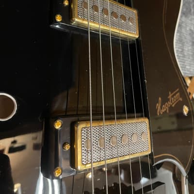 Hagstrom '67 Viking II Electric Guitar Black image 6