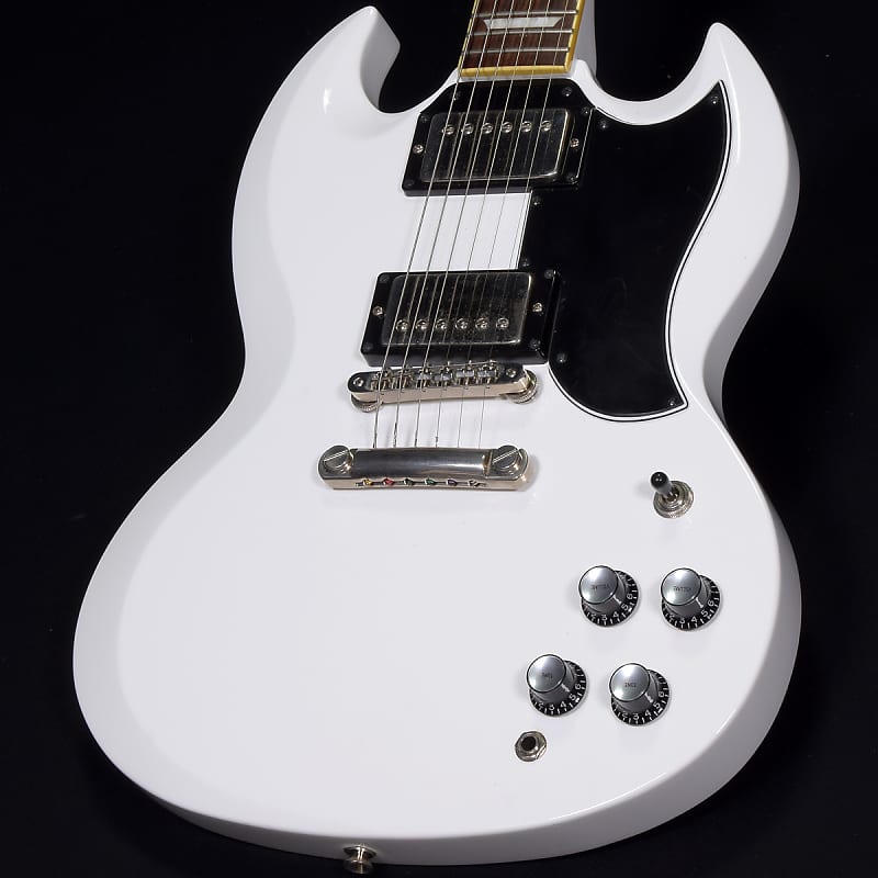 Burry SG RSG-55 63 エレキギター Burny RSG-55 '63 Black SG Electric Guitar | Reverb