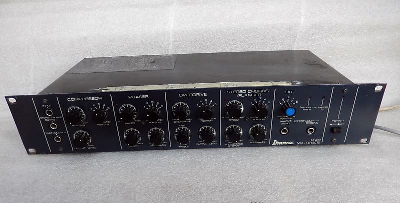 Ibanez UE 400 w/loop station Multi-Effects, Chorus, Overdrive, Phaser, Compressor, Vintage Rack image 1