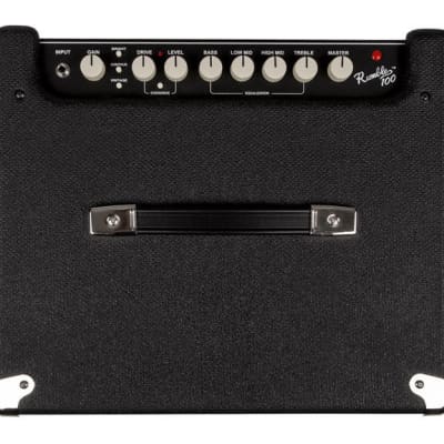 Fender Rumble 100 v3 - 1x12 100W Bass Guitar Combo Amplifier image 4