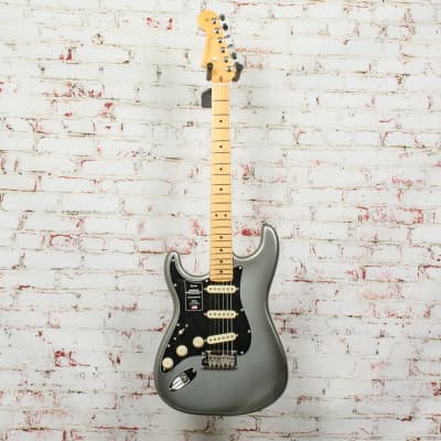 Fender - American Professional II Stratocaster® - Left-Handed Electric Guitar -  Maple Fingerboard - Mercury - w/ Deluxe Hardshell Case image 2
