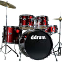 ddrum D2 5pc Drum Set Blood Red Complete Drum Kit D2 BR