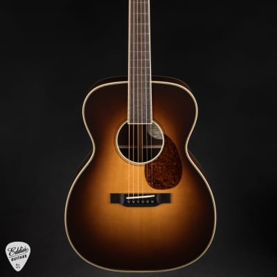 Bourgeois OM Large Soundhole Sunburst - Aged Tone Adirondack & Madagascar Rosewood image 2