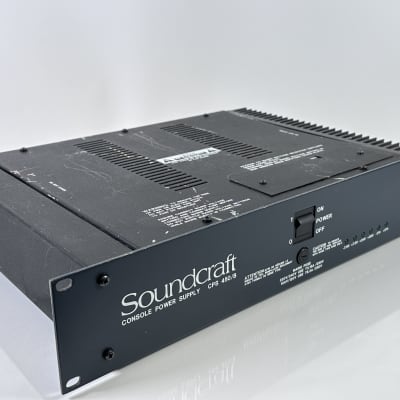 Soundcraft CPS 450/B Console Power Supply | Reverb