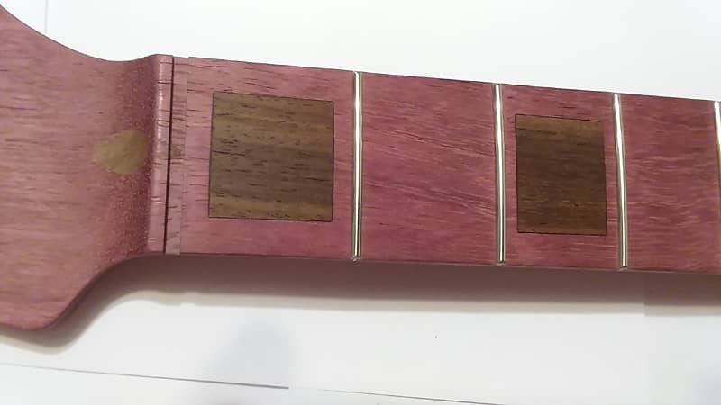 Solid Purpleheart Strat Neck USA by SGW BGP ex warmoth ex usacg