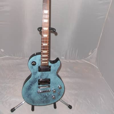 Gibson Limited Edition Les Paul Classic "Rock" 2015 - Turquoise with OHSC image 2