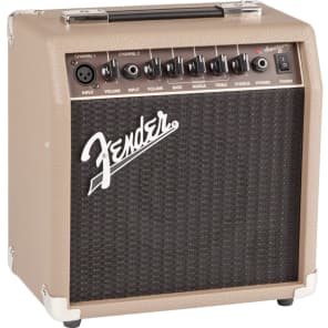 Fender Acoustasonic 15 15w 1x6 inch Acoustic Guitar Amplifier image 2