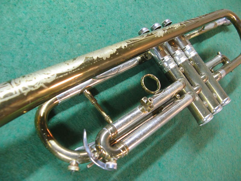 Wm. Frank Artist Model Trumpet 1937 Chicago - Case u0026 Wm. Frank #21  Mouthpiece