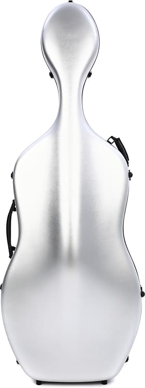 Eastman CACL30 Cello Case with Wheels - 4/4 Size  Silver image 1