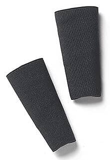Accordion strap buckle covers -  black elastic image 1