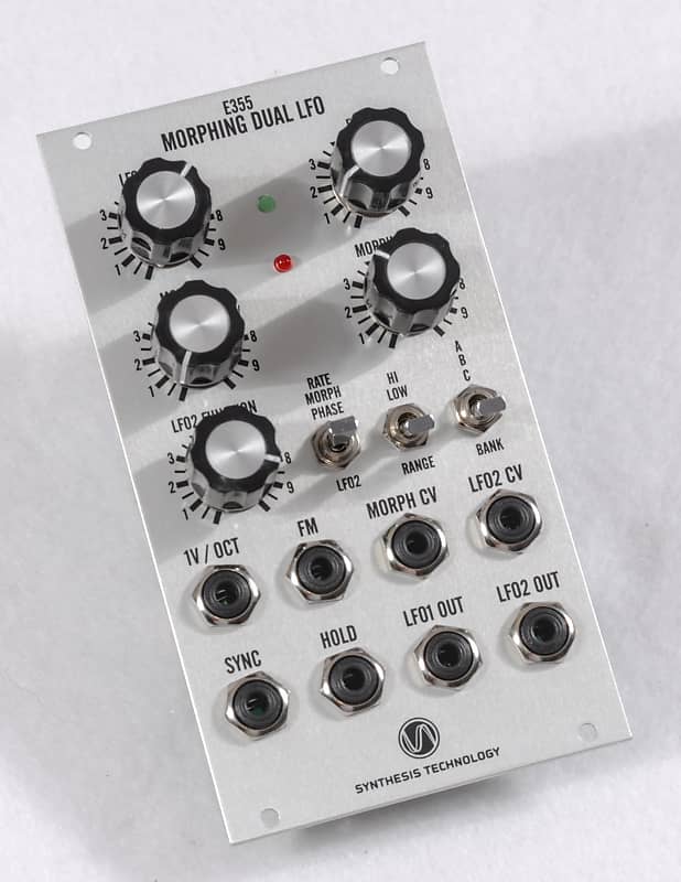 Synthesis Technology E355 Morphing Dual LFO | ModularGrid Eurorack 