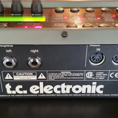 TC Electronic Nova System Analog Multi-Effects Pedal With Original Manual and Box image 2
