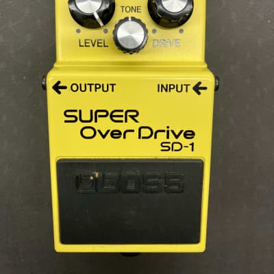 BOSS SD 1 SUPER Over Drive JAPAN NEC C4558C | Reverb