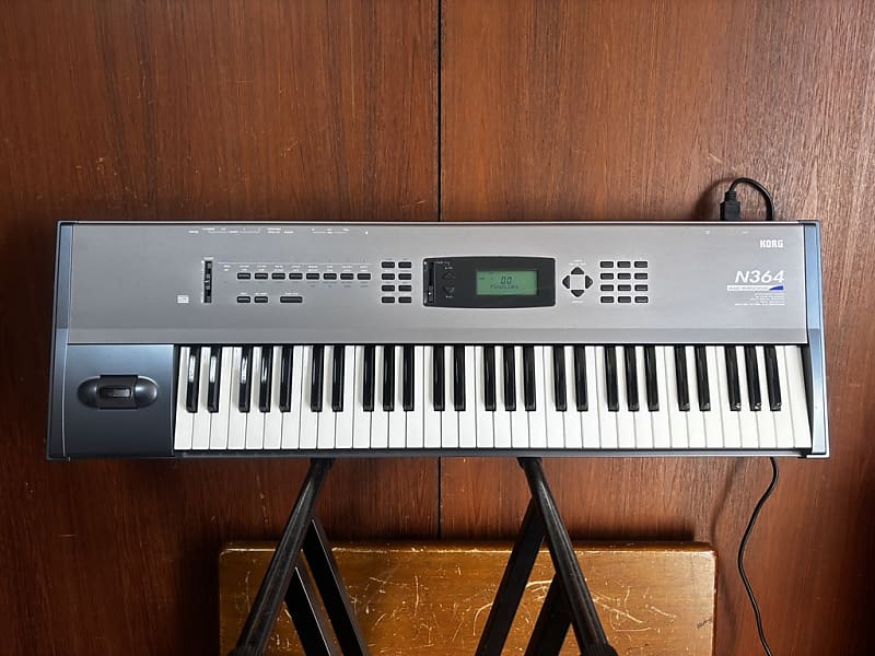 りん　KORG N364ミュージックワークス Korg N364 Music Workstation 61 Key Keyboard Synthesizers