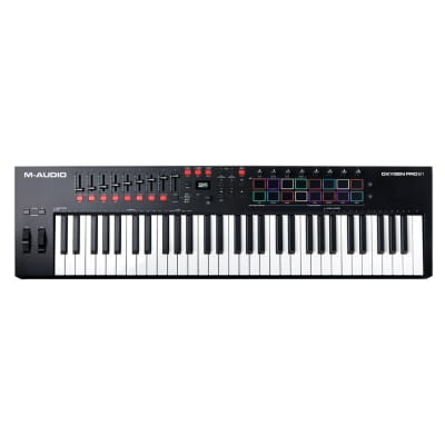 M-Audio Oxygen Pro 49 USB Powered MIDI Controller with 49 Keys, Smart Controls, and Auto-Mapping