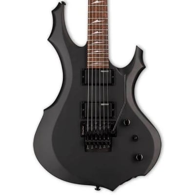 ESP LTD F-200 Electric Guitar (Black Satin) (New York, NY) (48thstreet) for sale