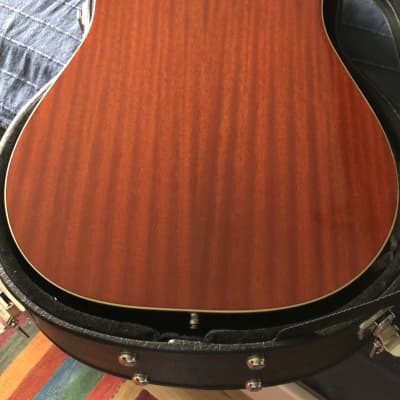 Epiphone Hummingbird Pro Acoustic Guitar Faded Cherry Sunburst  with Fishman Rare Earth Goose Neck Mic and HSC image 17