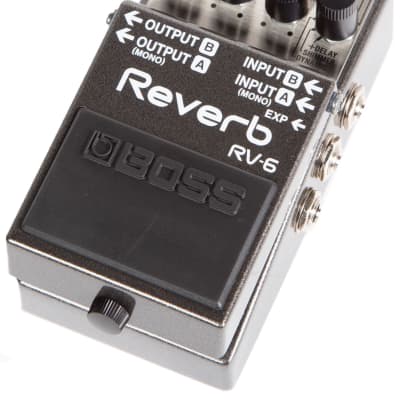 Boss RV-6 Digital Delay/Reverb Guitar Effects Pedal image 2