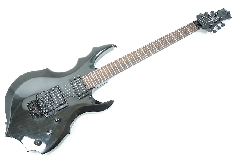 EDWARDS Forest Guitar by ESP Transparent Black AS-IS | Reverb