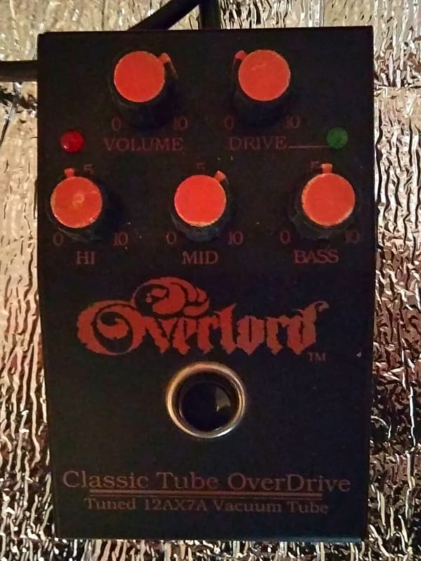 Dean Markley Overlord  ( Classic Tube Overdrive Tuned 12AX7A Vacuum Tube) imagen 1