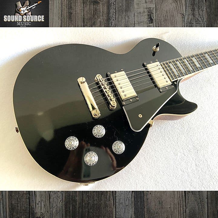 Epiphone Les Paul Modern (used), Black, Hard Case Reverb