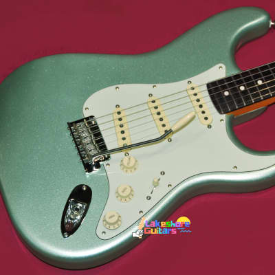 Fender American Professional II Stratocaster with Maple Fretboard 2020 - Present - Mystic Surf Green image 1