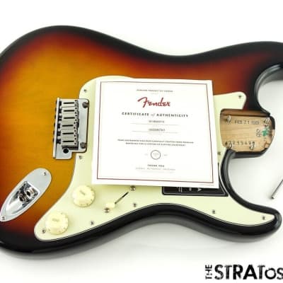 2023 Fender American Ultra Stratocaster Strat HSS LOADED BODY, USA Ultraburst image 2