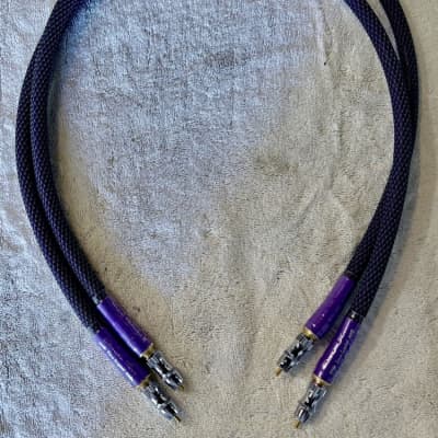 Acoustic Zen Matrix Reference II RCA interconnect cables, pair 1m length 2010’s image 1