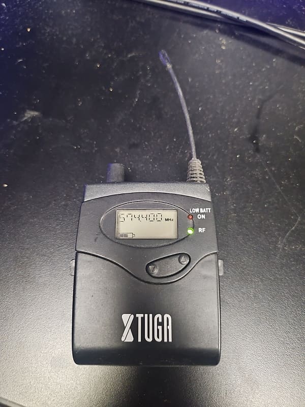 XTuga IEM Body Pack Receiver 572603.5 Mhz Reverb