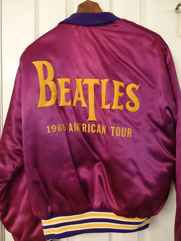 1965 Beatles American Tour Jacket Novelty Made in the 1970's | Reverb