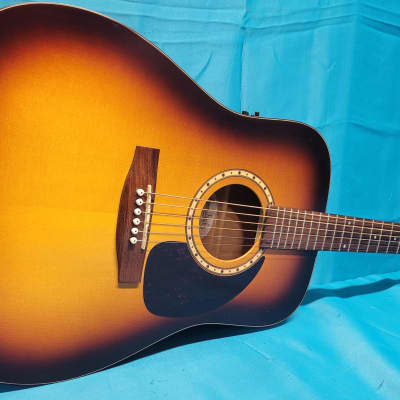Simon & Patrick Songsmith A3 SF Acoustic Electric Guitar (2007 - Semi-Gloss Burst) for sale
