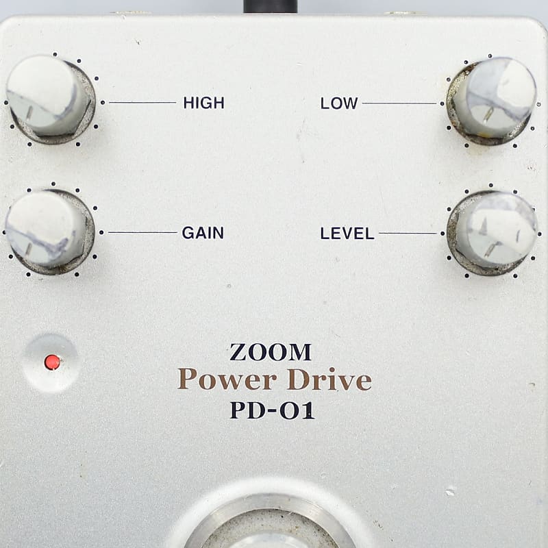 Zoom PD-01 Power Drive Made in Japan Overdrive Guitar Effect Pedal 000620