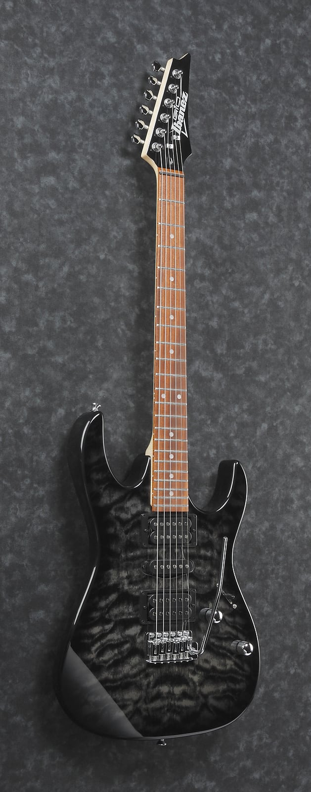 Ibanez Gio GRX70QA RX Electric GuitarTransparent Black Sunburst
