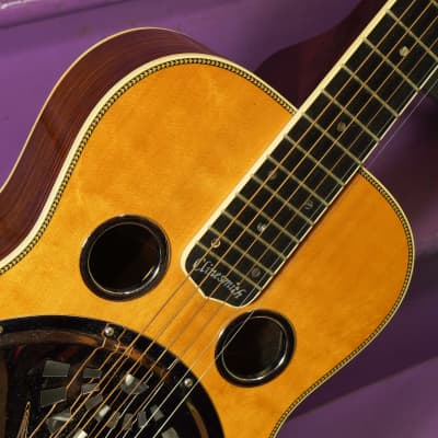 2009 Clinesmith Dobro Spider Bridge Resonator Guitar (VIDEO! Ready to Go, Clean) image 5