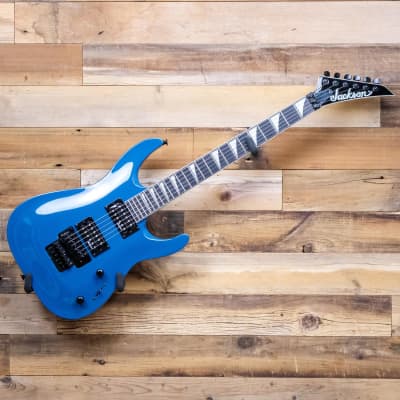 Jackson JS Series Dinky Arch Top JS32 DKA Electric Guitar Bright Blue JS-32 for sale
