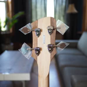 Serek Basses Sacramento Medium Scale Bass 2017 PRE-ORDER Natural Oil Walnut image 4