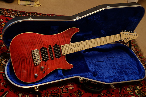 Vigier Excalibur 7 String Universe 2013 Red Mint