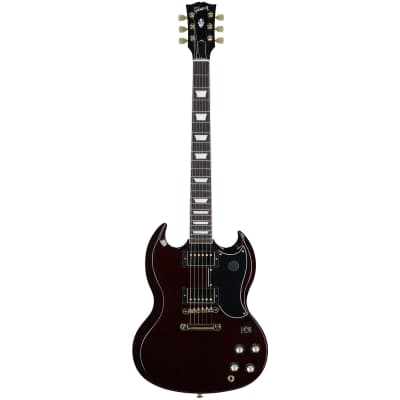 Gibson Exclusive SG Standard '61 Electric Guitar (with Case), Aged Cherry, Blemished image 2