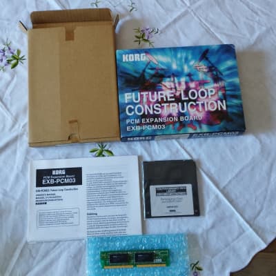 Korg EXB-PCM03 Future Loop Construction complete with box