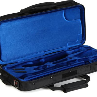 Protec PB308PICC Pro Pac Flute (B & C Foot) and Piccolo Combination Case -  Black