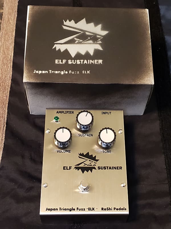 Roshi Pedals Elf Fuzz Elk Big Muff Sustainar Pedal Triangle