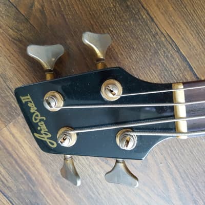 Aria Pro II WL Wedge Bass Custom 1980s Black Like ZZB, CSB | Reverb